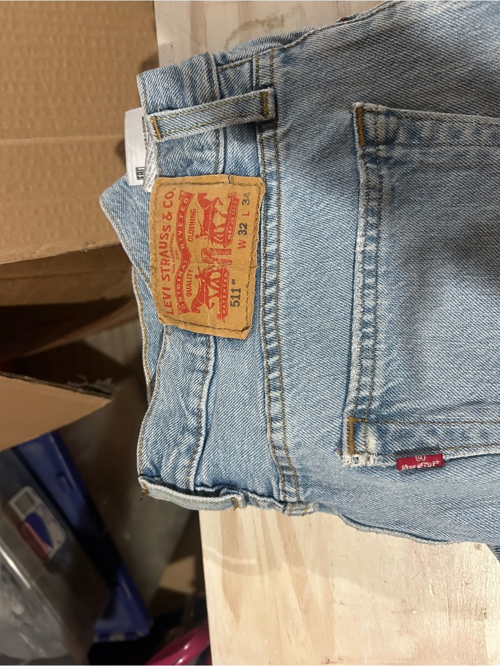 Levi's Light Blue Women's Slim Straight Jeans